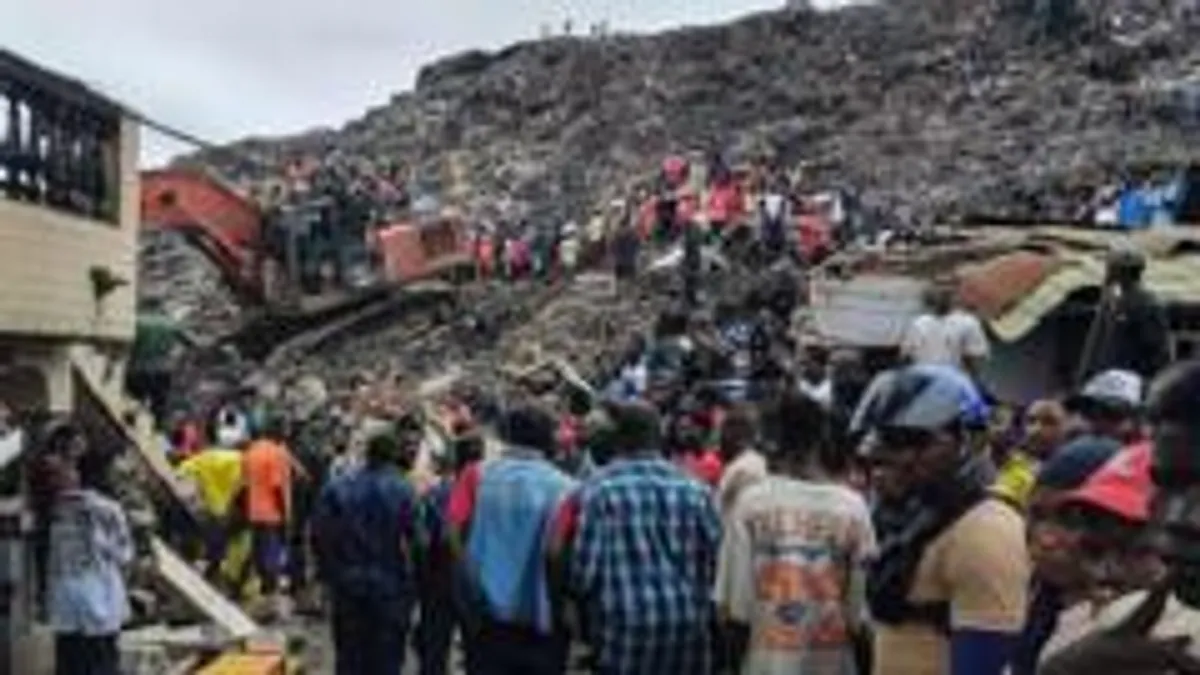 Landfill Collapse in Guinea's Capital Leaves at Least 30 Dead