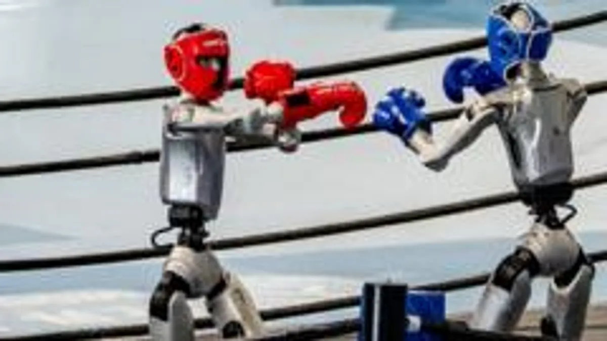 Roboti za Binadamu Zashindana Ngumi, Mpira na Mbio katika Michezo ya Dunia ya Humanoid