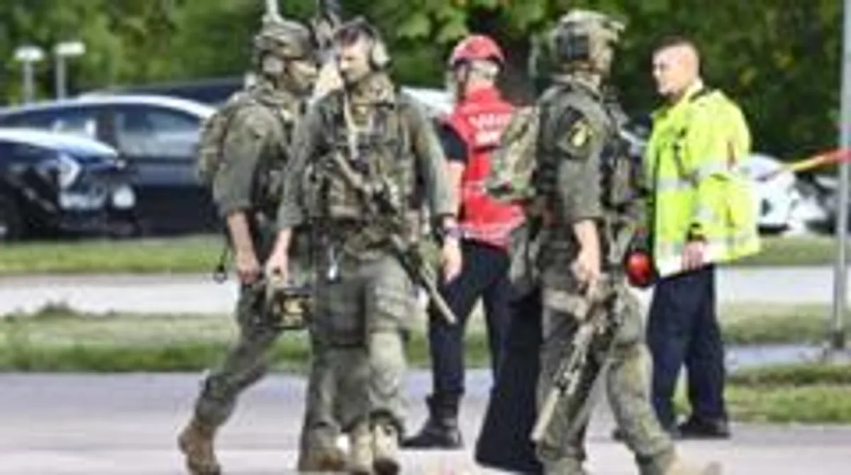 Teke Mmoja Auawa katika Shambulio la Upanga Shuleni Sweden