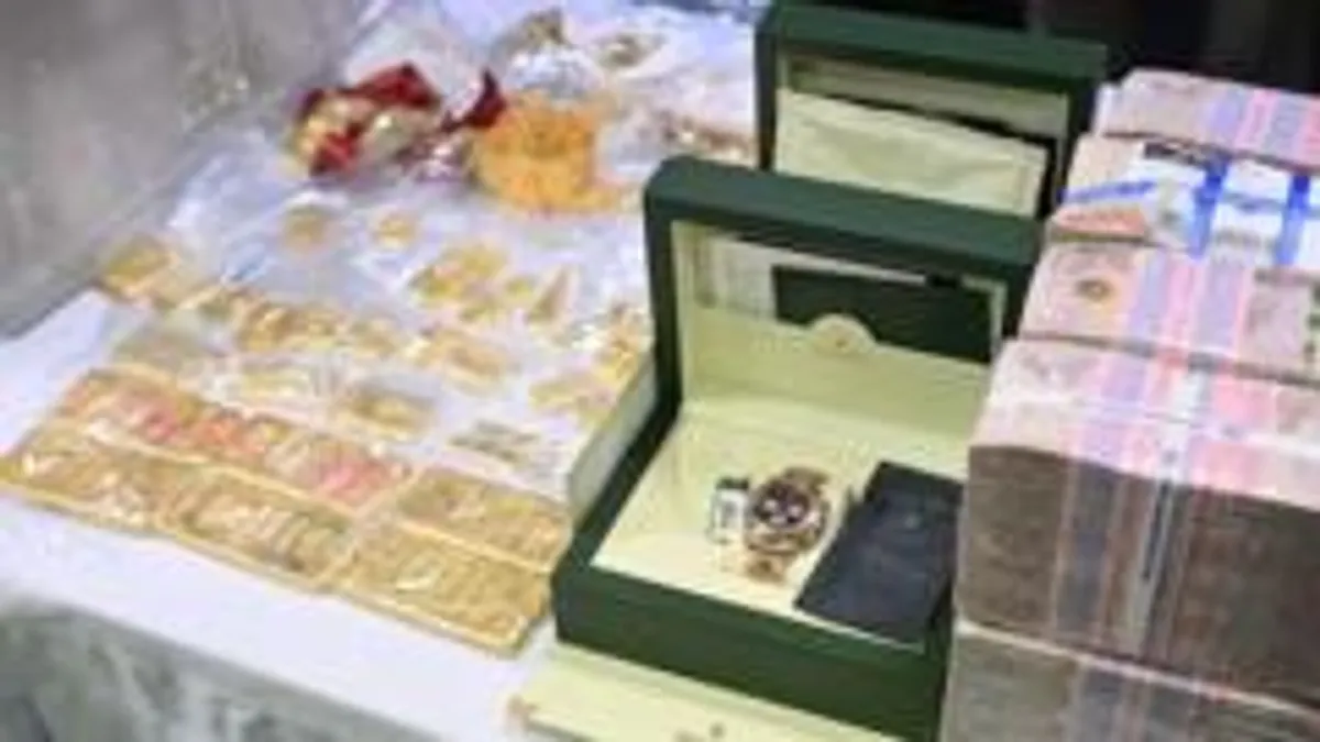 Thai police have arrested a Buddhist monk on suspicion of embezzling 100 million baht from his monastery, along with a suspected female accomplice.